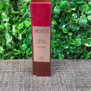 New AL'IVER Wine Waterproof Lip Gloss Lip Tint CR01 Rose Coral Gift Make Up